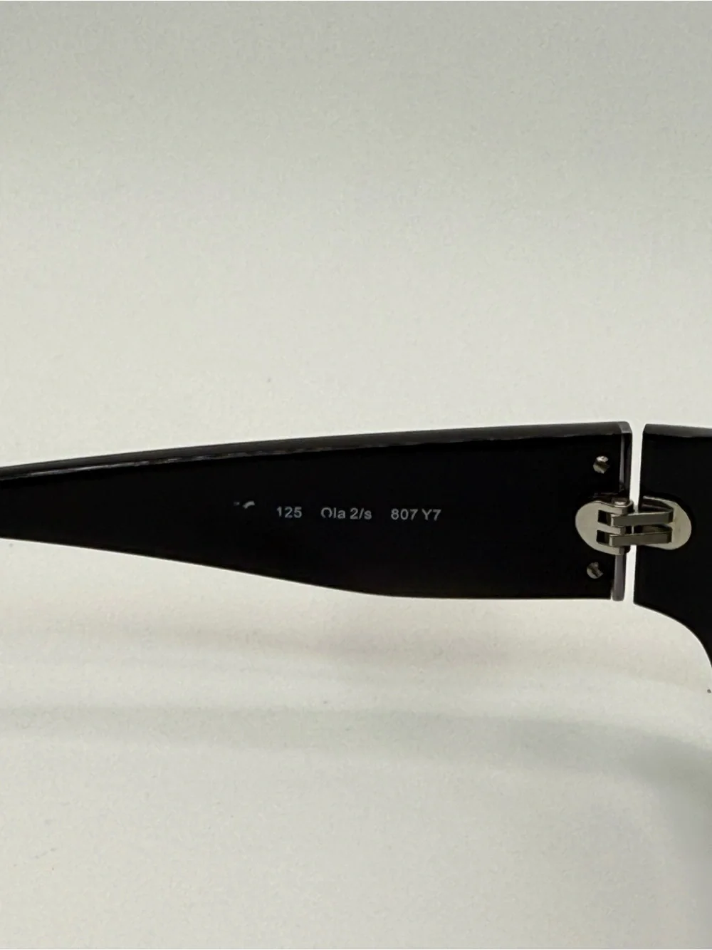 Kate Spade Ola 2/S Black Snakeskin Temple Gradient Sunglasses 807Y7